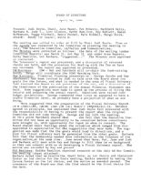 Board of Directors Meeting Minutes - April 26, 1984