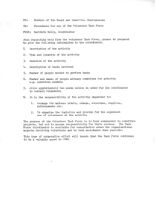 Procedures for Use of Volunteer Task Force, Board of Directors Meeting - July 24, 1980