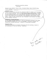 Executive Committee Meeting Minutes - August 20, 1981