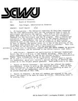 Staff Report - May, 1983