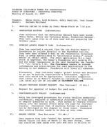 Executive Committee Meeting Minutes - August 12, 1987