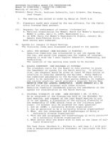 Executive Committee Meeting Minutes - January 7, 1989
