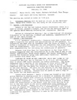 Executive Committee Meeting Minutes - February 12, 1986