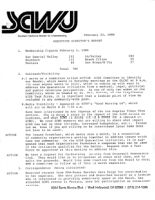 Executive Director's Report- February 23, 1986