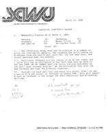 Executive Director's Report - March 23, 1986