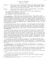 Board of Directors Meeting Minutes - March 23, 1986