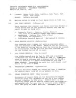 Executive Committee Meeting Minutes - June 18, 1986