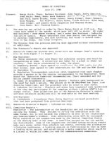 Board of Directors Meeting Minutes - July 27, 1986