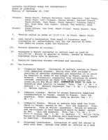 Board of Directors Meeting Minutes - September 28, 1986