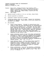 Board of Directors Meeting Minutes - October 26, 1986