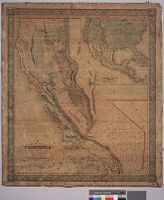 New map of California by Charles Drayton Gibbes from his own and other recent surveys and explorations