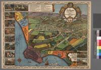 Los Angeles as it appeared in 1871, when the Germain Seed & Plant Co. was established