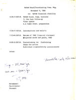 Board of Directors/Coordinating Committee Meeting Minutes - November 4, 1982