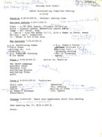 Coordinating Committee Meeting Agenda - May 13, 1982