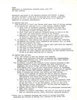 Coordinating Committee Meeting Minutes Supplement - July, 1977