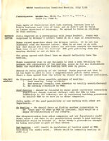 Coordinating Committee Meeting Minutes - July 11, 1977