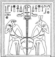 Horus and Seth Sema-Tawy Relief