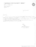 Letter Regarding Finished Manuscript of Scotch Verdict