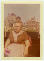 Eleanor Brown in New York, July 1957 [photograph]
