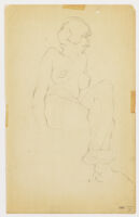 Reclining Nude Female, [1917].