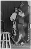 Larry Gales playing double bass, 1977 [descriptive]