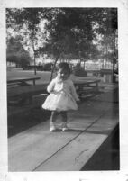 Little girl at park