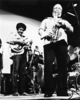 Red Holloway Quintet at Exposition Park in Los Angeles, 1981 [descriptive]