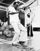 Trombonist Buster Cooper and the Buster Cooper Sextet at the Bonaventure Hotel in Los Angeles, 1980 [descriptive]