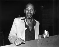 Walter Bishop Jr. at the Hollywood Bowl, late 1970s [descriptive]