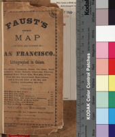 Faust's map of city and county of San Francisco California