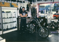 Steve in bike shop
