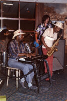 Fenton Robinson Band performing in Cleveland, 1987 [descriptive]