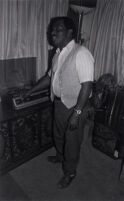 Blues harp player Shakey Jake in Los Angeles, 1980 [descriptive]