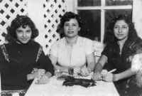 Three Women at table