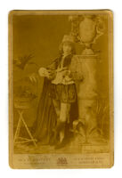 Robertson, W. G. posed playing an instrument.