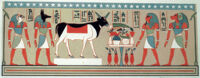 Apis Bull Wall Painting