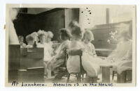 At Luncheon - Room for 12 in the House, [1919].