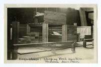 Boy's House: Sleeping Porch Upstairs.  Bedroom Downstairs, [1919]