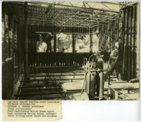 Beard House, construction, Altadena, California, 1934
