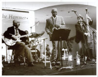 Buddy Collette and company at the Armand Hammer Museum in Los Angeles [descriptive]