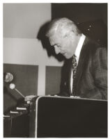 Terry Gibbs playing the vibraphone, Los Angeles, July 1996 [descriptive]