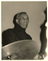 Max Roach on drums, Los Angeles, February 1998 [descriptive]