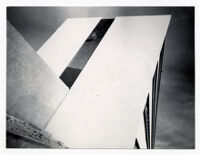 United States Embassy, side view of exterior looking up, Karachi, Pakistan, 1959