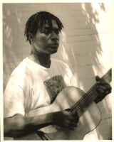 Josias Dos Santos performing in Los Angeles, July 1996 [descriptive]