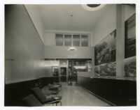 Catalina Island Ticket Office, interior, 1937