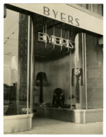 Laemmle Building, Byers Fur Store exterior 2, Los Angeles, California, 1933
