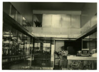 Laemmle Building, tobacco shop, view of interior looking north, Los Angeles, California, 1932-1937