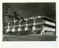 Landfair Apartments, northwest facade, Los Angeles, California, 1937