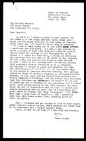 Wright, James, typed letter signed to Kenneth Rexroth, April 14, 1964