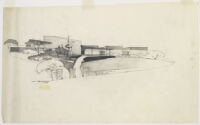 Museum of Contemporary Art, architectural drawing, Westwood, California, 1936
